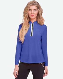 Jamie Sadock  Long Sleeve Solar Polo - Plain  